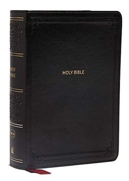 portada Nkjv, End-Of-Verse Reference Bible, Compact, Leathersoft, Black, red Letter, Comfort Print: Holy Bible, new King James Version (in English)