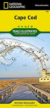 cape cod national seashore, massachusetts: outdoor recreational map