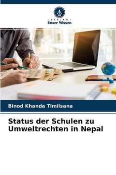 portada Status der Schulen zu Umweltrechten in Nepal (en Alemán)