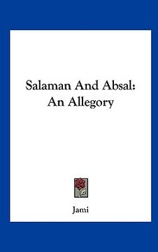 portada salaman and absal: an allegory (in English)