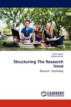 portada structuring the research issue (en Inglés)