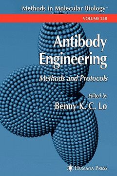portada antibody engineering: methods and protocols (en Inglés)