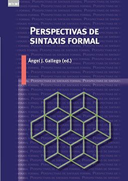 portada Perspectivas de Sintaxis Formal (in Spanish)