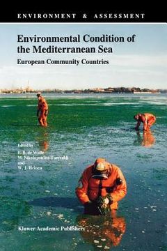 portada environmental condition of the mediterranean sea:: european community countries (en Inglés)