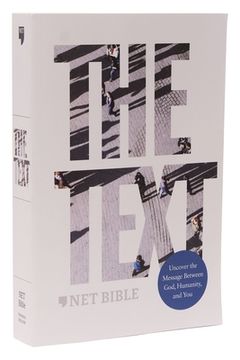 portada Net, the Text Bible, Paperback, Comfort Print: Uncover the Message Between God, Humanity, and you (en Inglés)