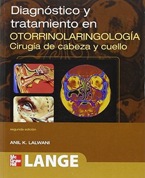 portada Diagnostico y Tratamiento en Otorrinolaringologia Cirug  ia de Cabeza y Cuello