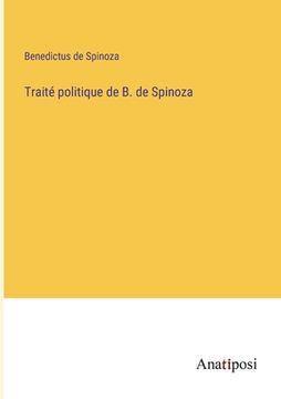 portada Traité politique de B. de Spinoza (en Francés)