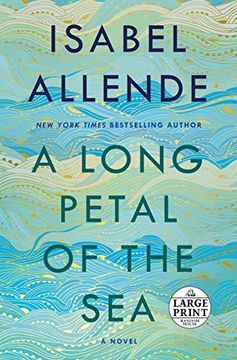 portada A Long Petal of the Sea: A Novel (Random House Large Print) (in English)