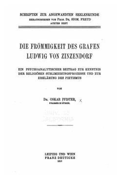portada Die Frömmigkeit des Grafen Ludwig von Zinzendorf (German Edition)