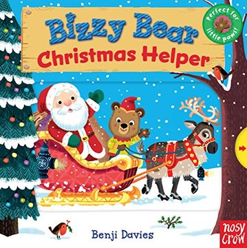 portada Bizzy Bear Christmas Helper (en Inglés)