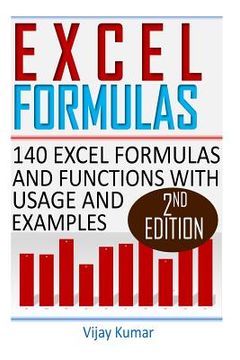 portada Excel Formulas: 140 Excel Formulas and Functions with usage and examples (en Inglés)