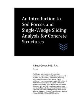 portada An Introduction to Soil Forces and Single-Wedge Sliding Analysis for Concrete Structures (in English)