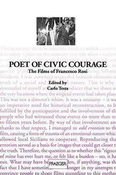 portada Poet of Civic Courage: The Films of Francesco Rosi (in English)