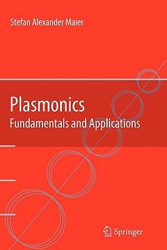 portada plasmonics: fundamentals and applications (en Inglés)