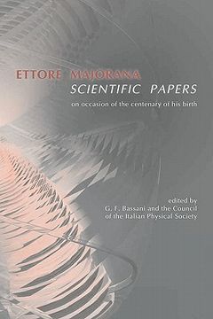 portada ettore majorana: scientific papers (en Inglés)