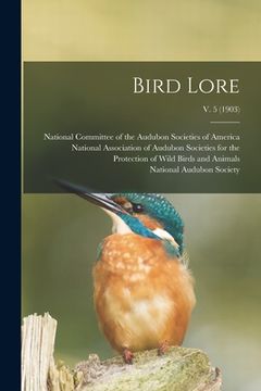 portada Bird Lore; v. 5 (1903) (en Inglés)