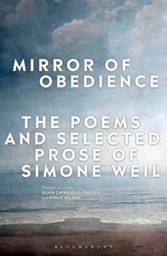 portada Mirror of Obedience: The Poems and Selected Prose of Simone Weil (en Inglés)