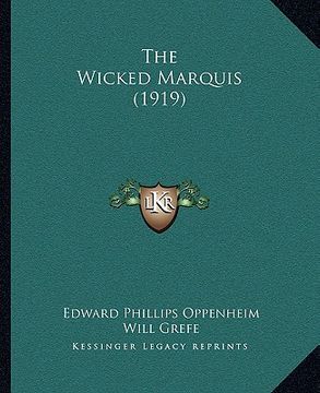 portada the wicked marquis (1919) (in English)