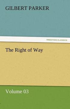 portada the right of way - volume 03 (en Inglés)