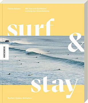 portada Surf Stay mit van und Surfboard Entlang der Atlantikkste (en Alemán)