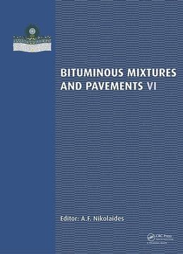 portada Bituminous Mixtures and Pavements VI (en Inglés)