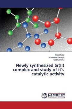 portada Newly synthesized Sr(II) complex and study of it’s catalytic activity