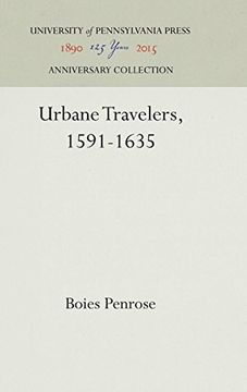 portada Urbane Travelers, 1591-1635 (en Inglés)