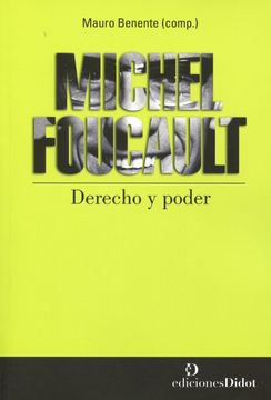 portada Michel Foucault Derecho y Poder