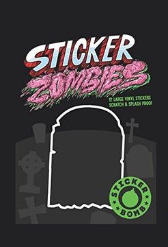 portada Sticker Zombies: Premium Sticker Packs (en Inglés)