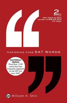 portada Mastering Core SAT Words: 2nd Edition (en Inglés)