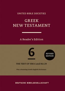 portada Greek New Testament (UBS6): A Reader's Edition (Hardcover) (en Griego antiguo)