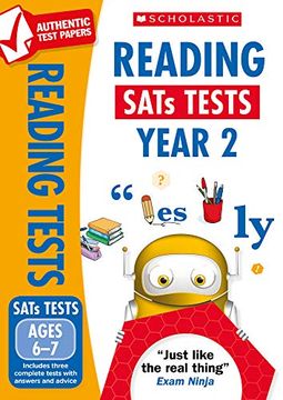 portada Reading Practice Tests for Ages 6-7 (Year 2) Includes Three Complete Test Papers Plus Answers and Mark Scheme (National Curriculum Sats Tests) (en Inglés)