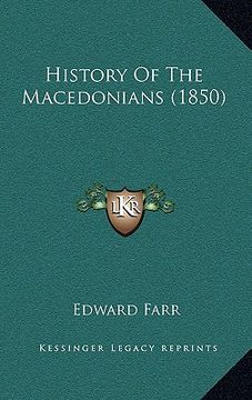 portada history of the macedonians (1850) (in English)