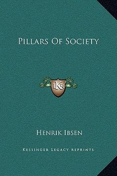 portada pillars of society (en Inglés)