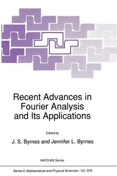 portada Recent Advances in Fourier Analysis and Its Applications (en Inglés)
