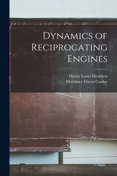 portada Dynamics of Reciprocating Engines (en Inglés)