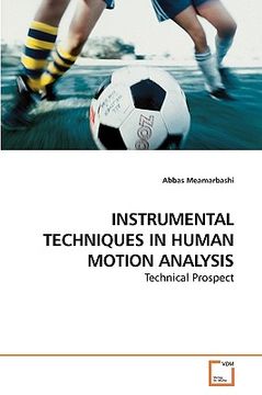 portada instrumental techniques in human motion analysis (en Inglés)