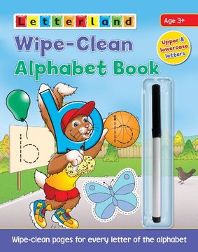 portada Wipe-Clean Alphabet Book (Letterland Wipe Clean Books)