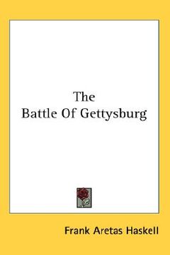 portada the battle of gettysburg (en Inglés)