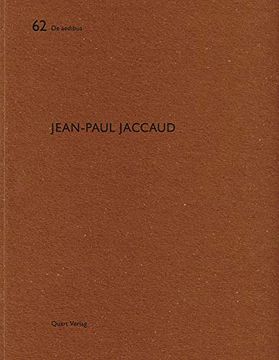 portada Jean-Paul Jaccaud: De Aedibus