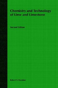 portada chemistry and technology of lime and limestone