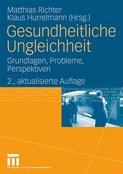 portada Gesundheitliche Ungleichheit: Grundlagen, Probleme, Perspektiven (in German)