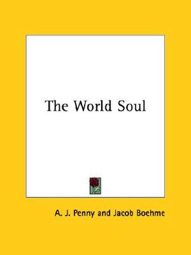 portada the world soul (en Inglés)
