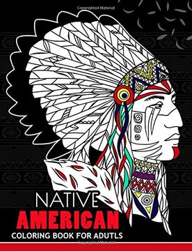 portada Native American Coloring Book for Adutls: Coloring Book for Girls Fun and Relaxing Designs