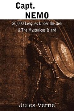 portada capt. nemo - 20,000 leagues under the sea & the mysterious island (en Inglés)