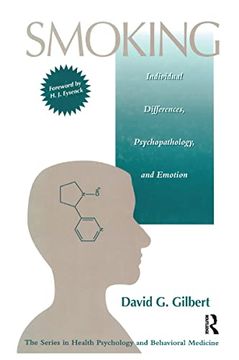 portada Smoking: Individual Differences, Psychopathology, and Emotion (Series in Health Psychology and Behavioral Medicine) (en Inglés)