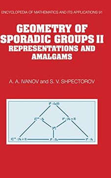 portada Geometry of Sporadic Groups: Volume 2, Representations and Amalgams Hardback: Representations and Amalgams v. 2 (Encyclopedia of Mathematics and its Applications) (en Inglés)