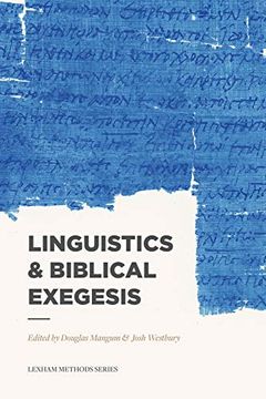 portada Linguistics & Biblical Exegesis (Lexham Methods Series) (en Inglés)