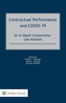 portada Contractual Performance and COVID-19: An In-Depth Comparative Law Analysis (en Inglés)