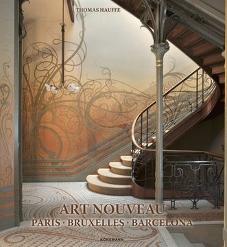 portada Art Nouveau: Paris, Bruxelles, Barcelona (en Inglés)